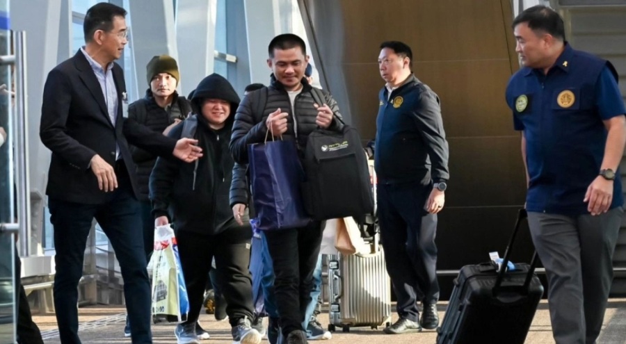 Hamas'ın serbest bıraktığı 5 Taylandlı esir ülkelerine döndü