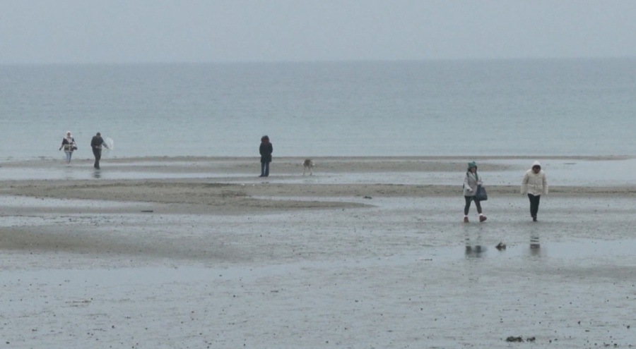 O ilde deniz metrelerce çekildi!