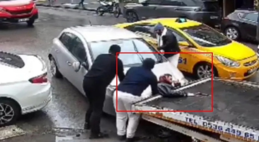 Aynasını kıran motokuryeyi ezen şahıs tutuklandı: Ezilen motokurye olay anını anlattı