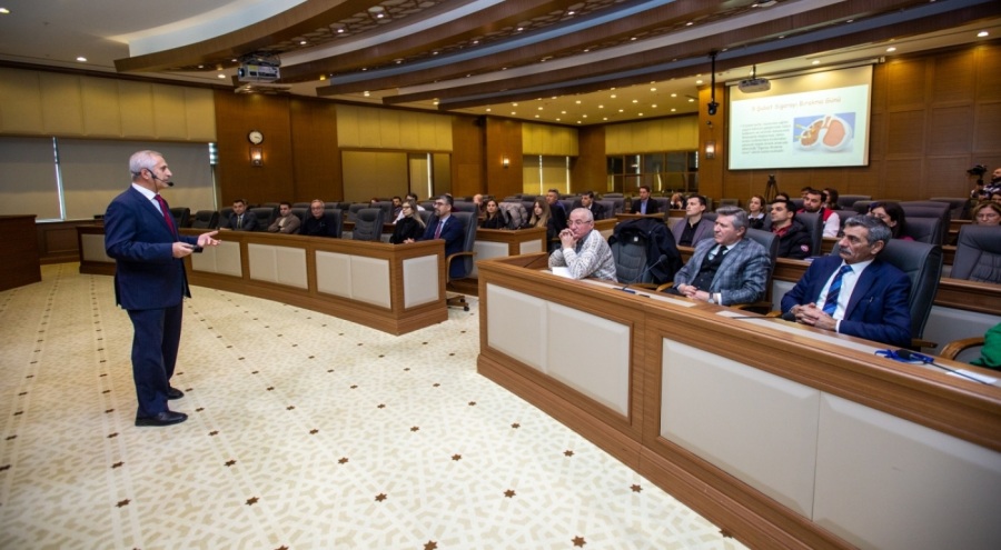 Bursa Belediyesi personeline sigaranın zararları anlatıldı