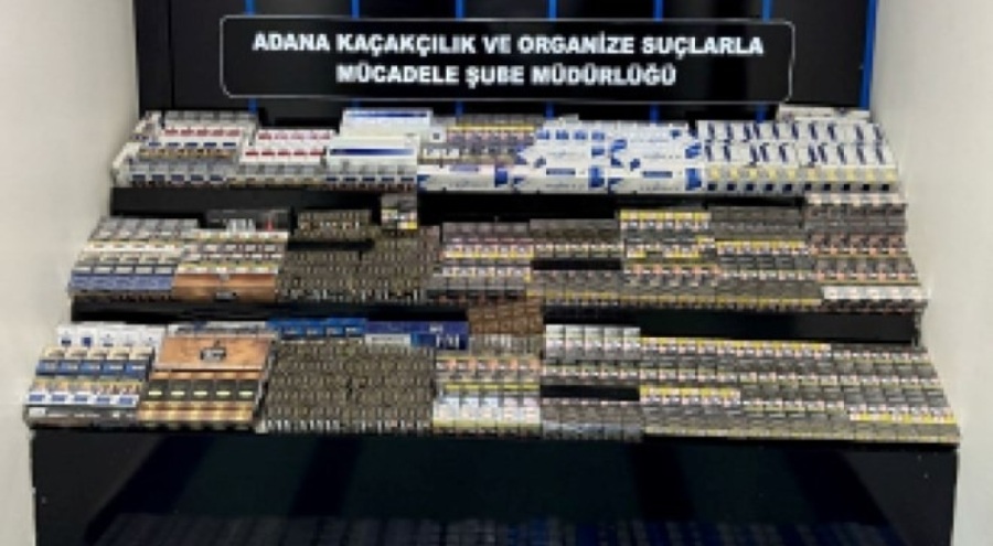 Kaçak 7 bin 335 paket sigara ele geçirildi