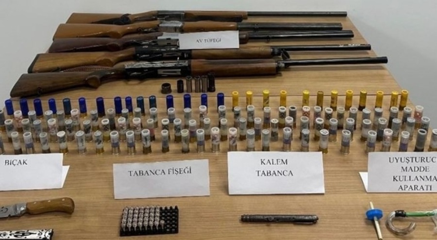 Silah kaçakçılığı operasyonu: 2 gözaltı