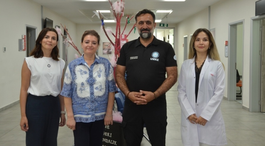 Bursa'da sigarayı bırakan UMKE sorumlusu 8 arkadaşına da örnek oldu