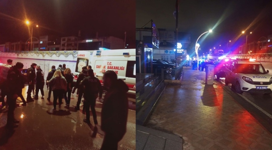 Husumetli olduğu galericiye saldırdı