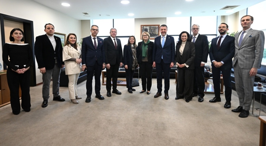 BTSO, 5 ülkeden büyükelçi ve başkonsolosu ağırladı