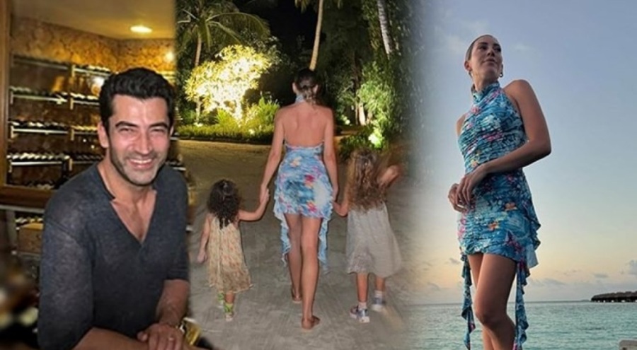 Sinem Kobal ve Kenan İmirzalıoğlu Maldivler'de