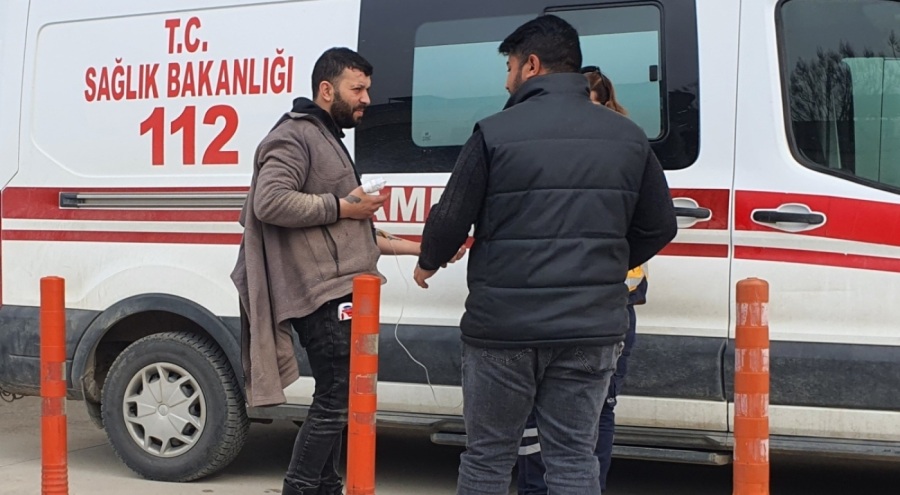 Bursa'da elini testereye kaptıran işçinin parmağı koptu