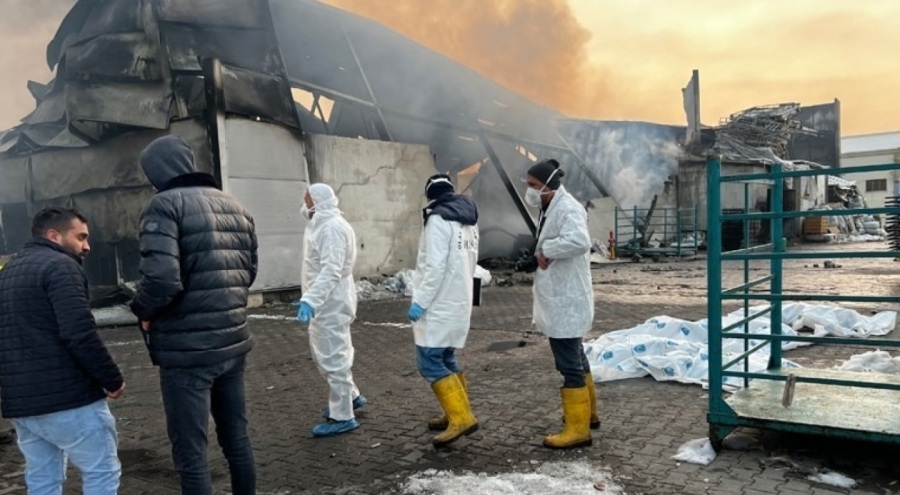 Kayseri'de 3 işçinin öldüğü yangının nedeni ortaya çıktı