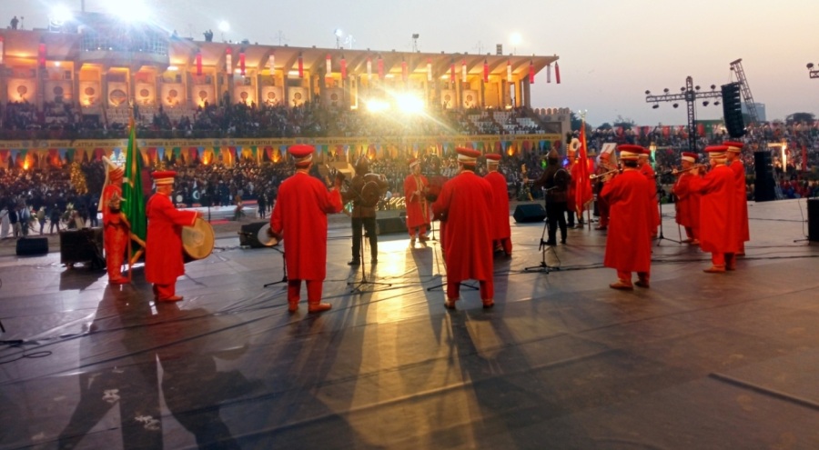 Bursa Mehter Takımı Pakistan'da unutulmaz bir konser verdi