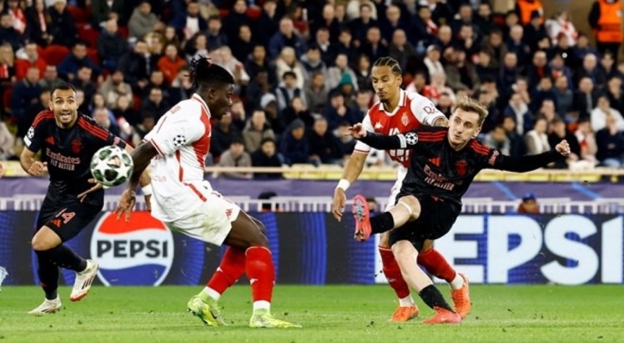 Kerem ve Orkun'lu Benfica Al-Musrati'li Monaco'yu yendi