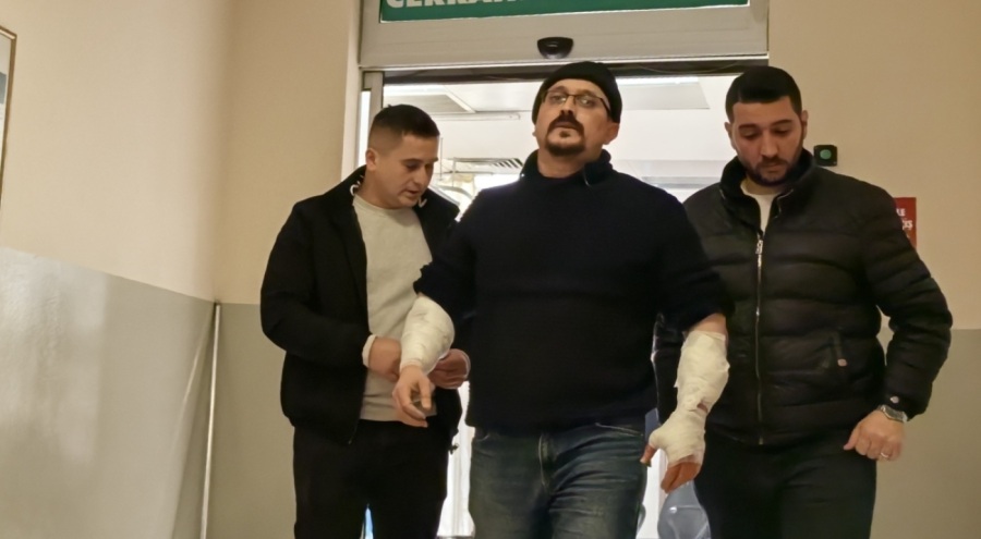 Bursa'da köpek işçinin kollarını ısırdı