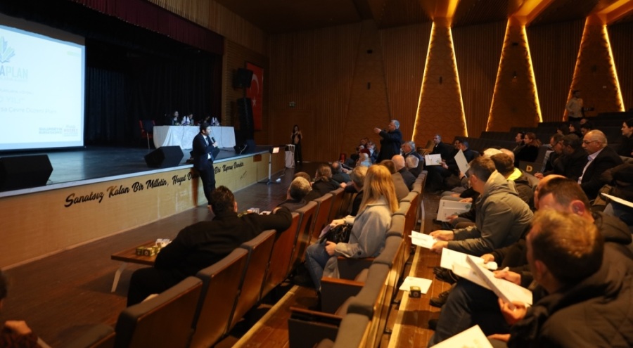 Bursa'da muhtarlarla 'Çevre Düzeni Planı' buluşmaları sürüyor