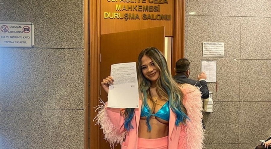 Merve Taşkın 'müstehcenlik' suçlamasıyla gözaltında