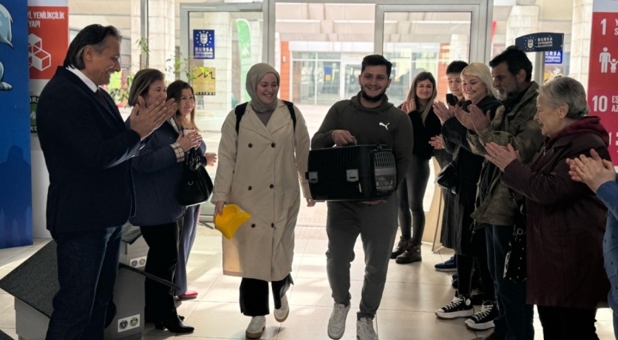 Bursa'da sevimli can dostlar yeni yuvalarına kavuştu