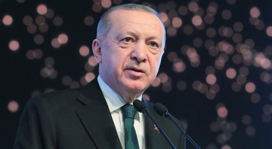 Cumhurbaşkanı Erdoğan'dan şehit itfaiye eri Sayın'ın ailesine başsağlığı mesajı