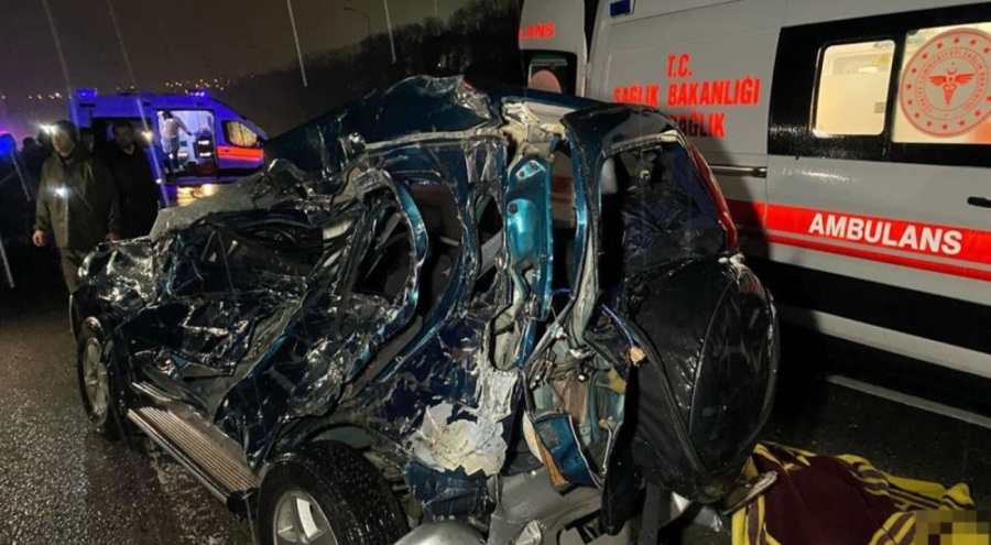 Beton mikseri ile cip çarpıştı: 2 kişi hayatını kaybetti