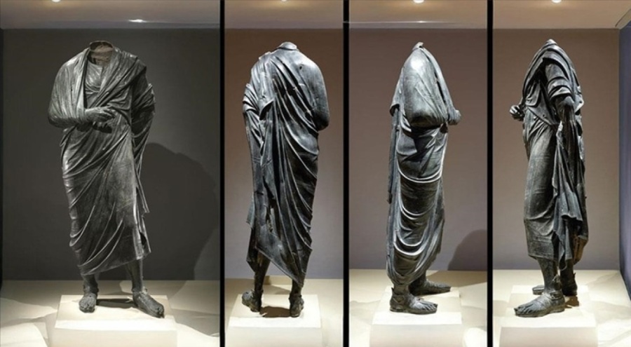 Yurt dışına kaçırılan Marcus Aurelius heykeli Türkiye'ye geri verilecek