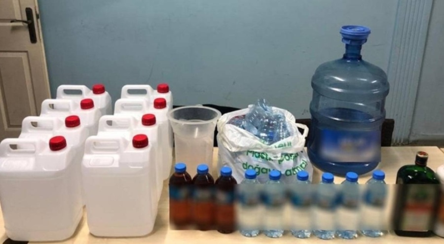 Çankırı'da sahte içki operasyonunda 5 gözaltı