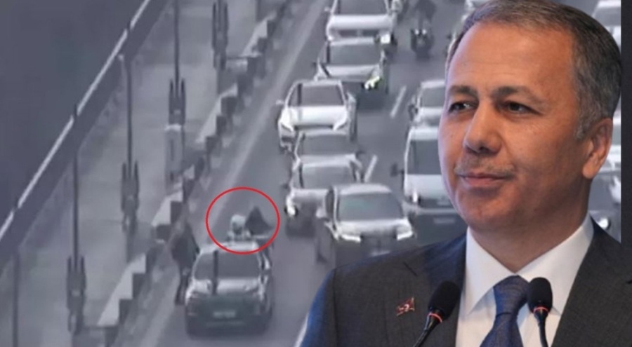 Bakan Yerlikaya, polis memurunu tebrik etti