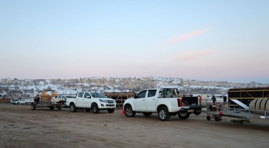 Kapadokya'da hava şartları nedeniyle balonlar 13 gündür havalanmıyor