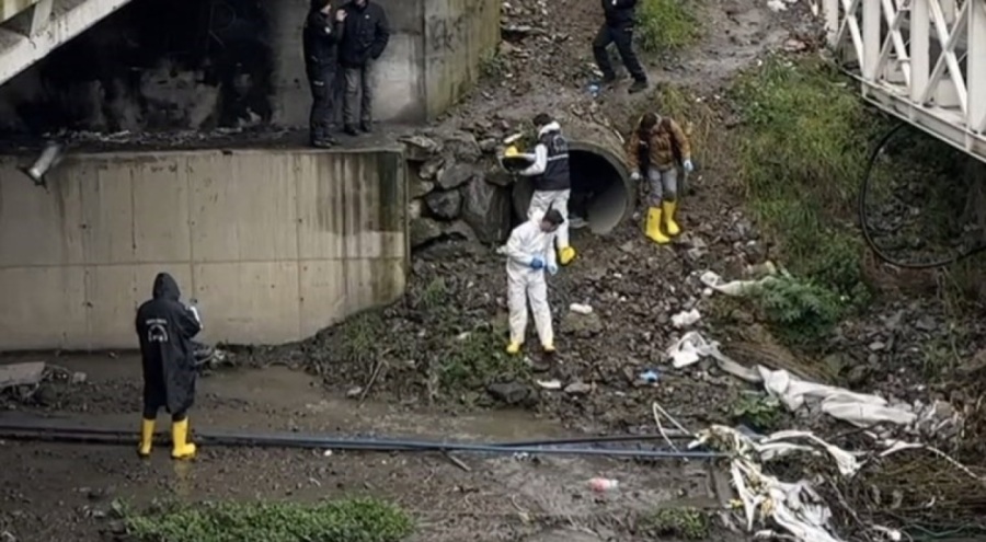 Dere kenarında şüpheli ölüm!