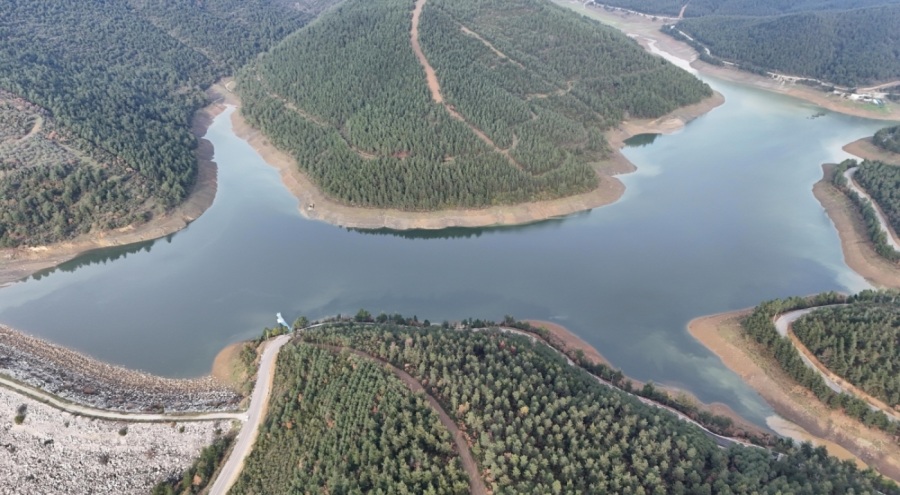 Bursa'da yağmur ve kar barajlara can suyu oldu!