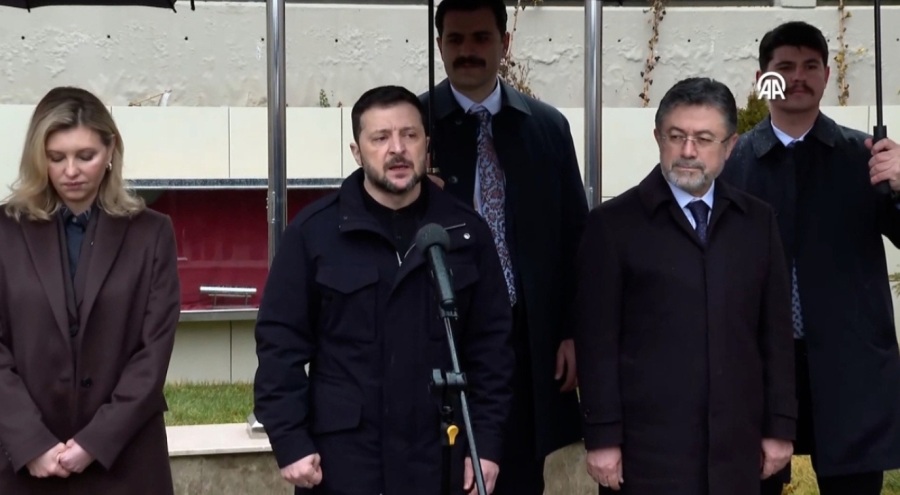 Zelenski: "Türkiye'nin çabaları sayesinde gıda koridorunu oluşturabildik"