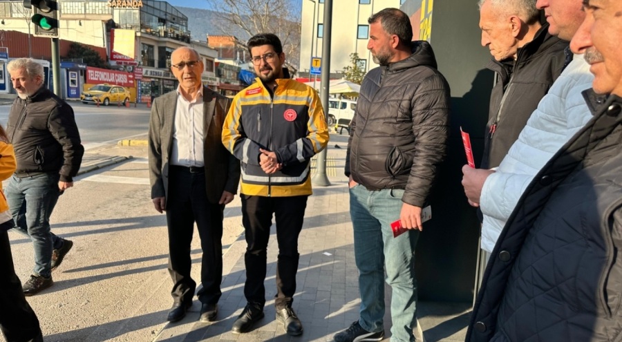 Şoförler ve otomobilciler odası ile taksi şoförlerinden fermuar sistemine destek