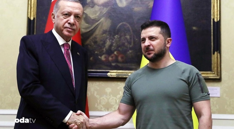 Erdoğan, Zelenski görüşmesi başladı