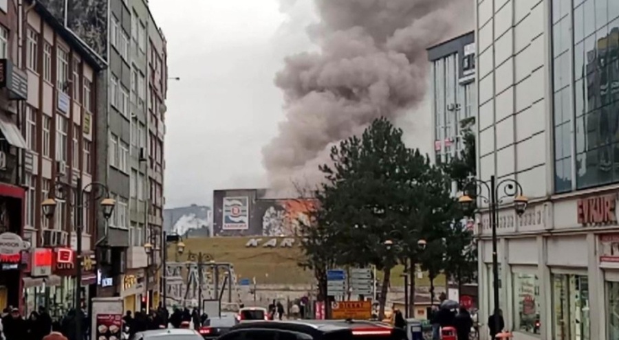 Fabrikada patlama! Vatandaşlar panik yaşadı
