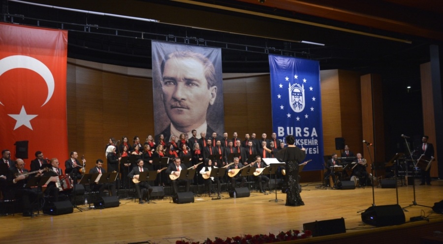 Bursa'da "Türk Halk Müziği" konseri yapıldı