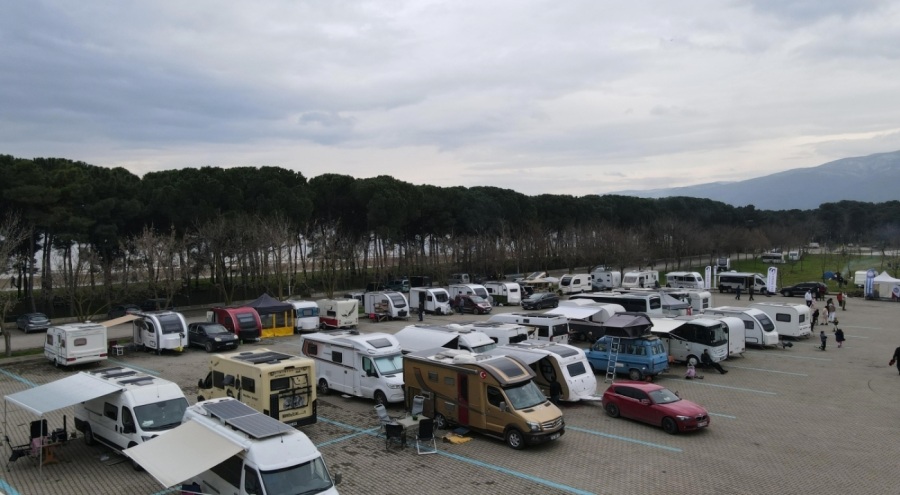 Karavan tutkunları Orhangazi'de bir araya geldi