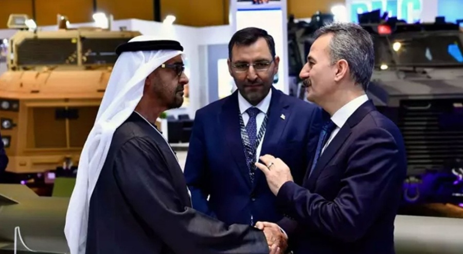 Savunma Sanayii Başkanı, BAE Devlet Başkanı Al Nahyan ile görüştü