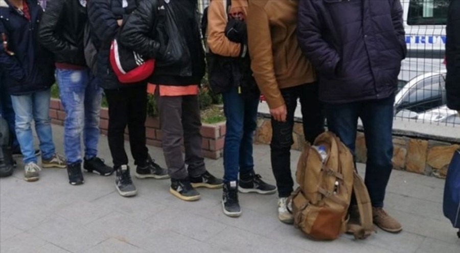 Edirne'de 20 kaçak göçmen yakalandı