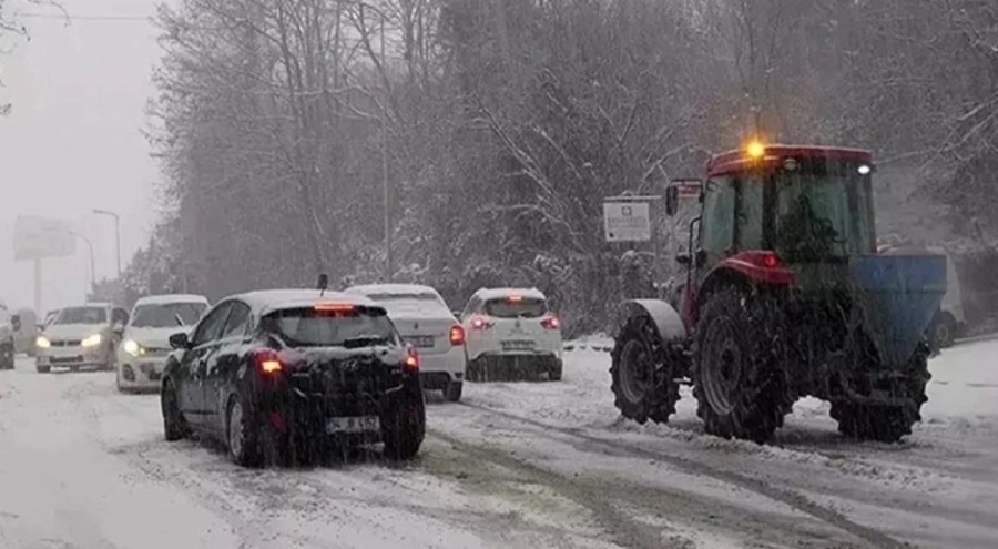 Şile Otoyolu'nun bir bölümünde ulaşım durdu!