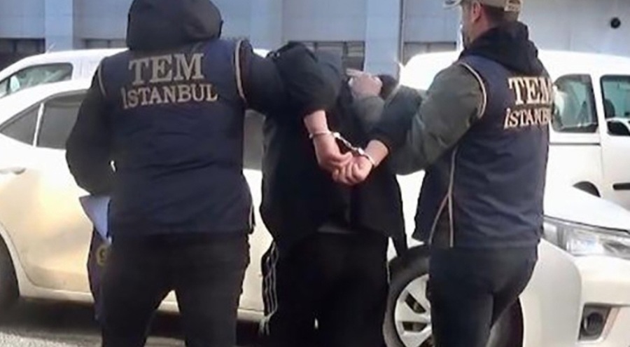 Sansasyonel eylem arayışındaki terörist İstanbul'da yakalandı