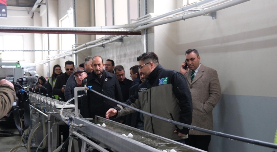 Bursa'da çiftçiye nefes olacak projeye TBB'den ziyaret