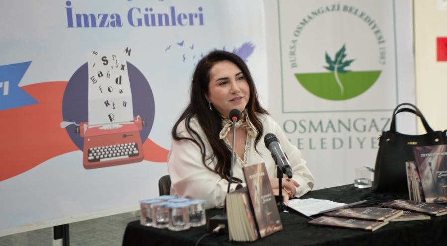 Osmangazi'de '1 kitap 1 yazar' buluşmaları sürüyor