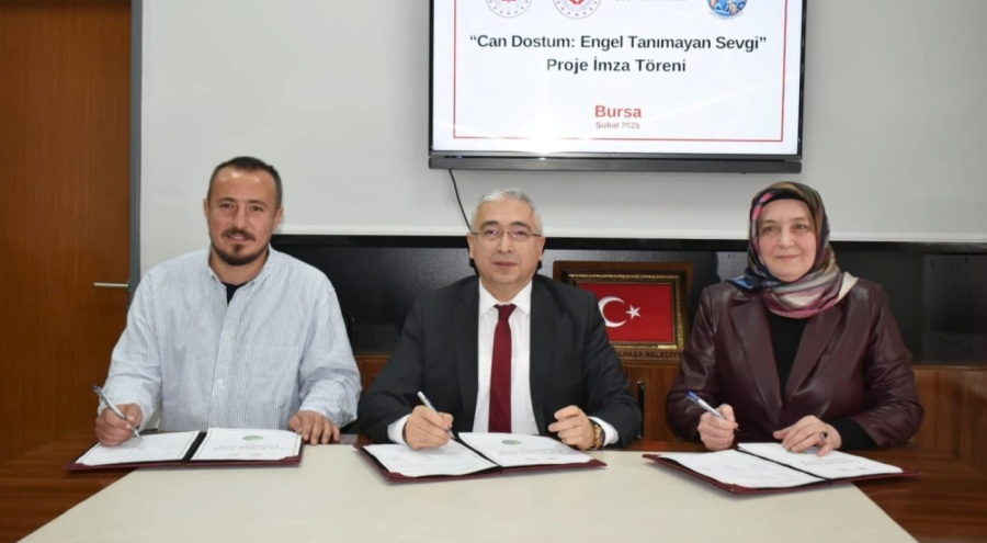 Bursa'da "Can Dostum: Engel Tanımayan Sevgi" projesi hayata geçti
