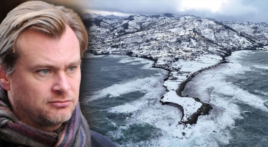 Christopher Nolan'ın filmiyle gündem olmuştu: Ordu'daki Yason Burnu beyaza büründü