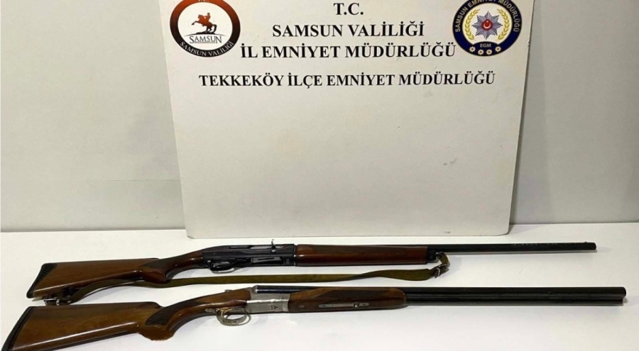 Tersane alanında yasa dışı avcılığa 2 gözaltı