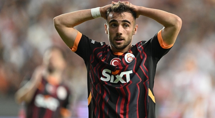 Galatasaray'da  sarı kart gören Yunus Akgün cezalı duruma düştü