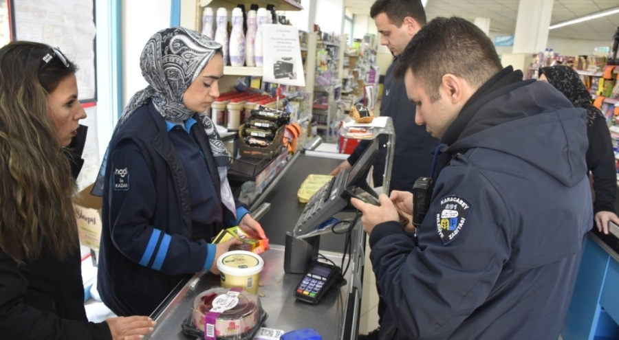 Karacabey'de market denetimleri sıklaştı