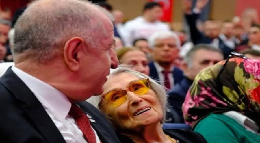 İmamoğlu ve Yavaş'tan Ümit Özdağ'ın annesi Gönül Özdağ'a ziyaret