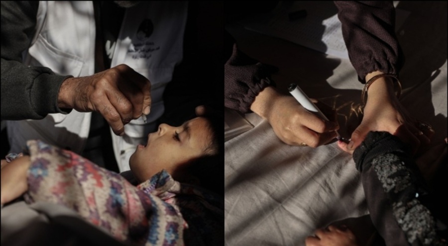 DSÖ duyurdu: Gazze'de 547 binden fazla çocuğa çocuk felci aşısı yapıldı