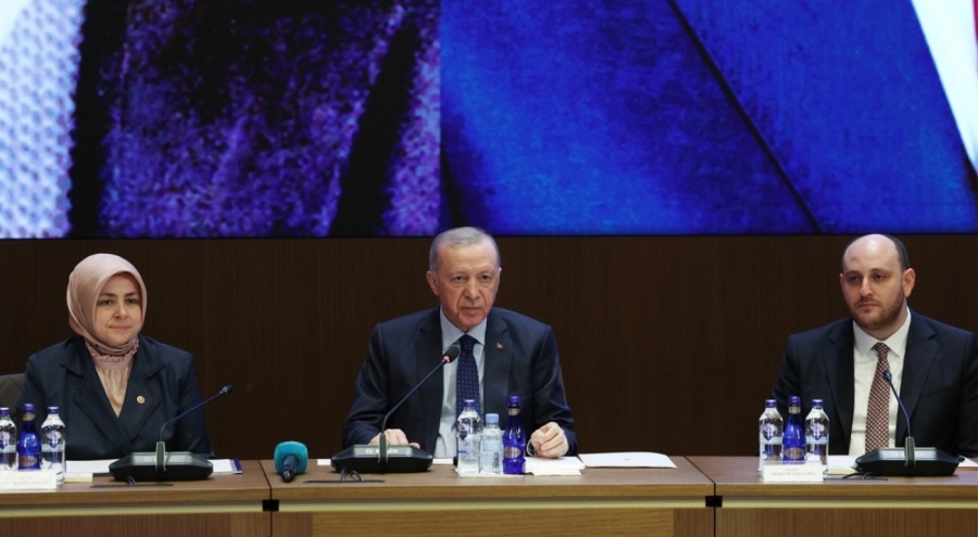 AK Parti Kadın Kolları MKYK toplantısı, Cumhurbaşkanı Erdoğan başkanlığında düzenlendi