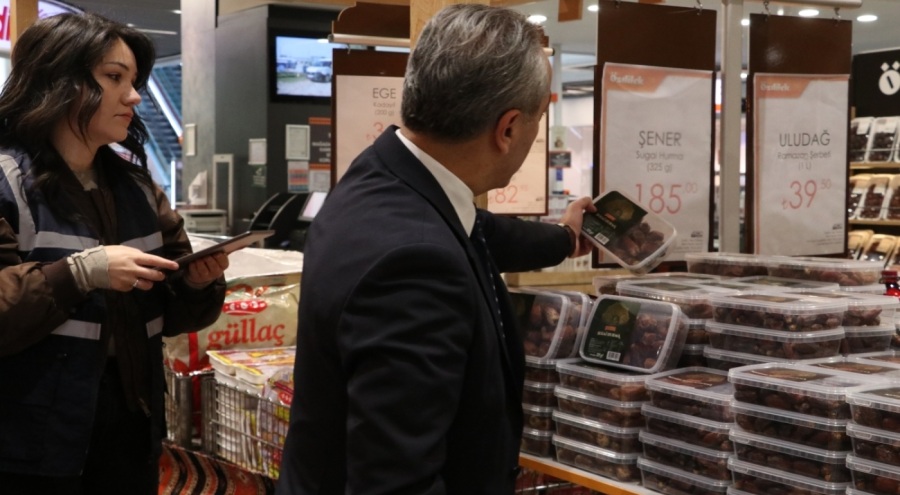 Bursa'da ramazan öncesi toptancı, market ve kafelerde fiyat denetimi