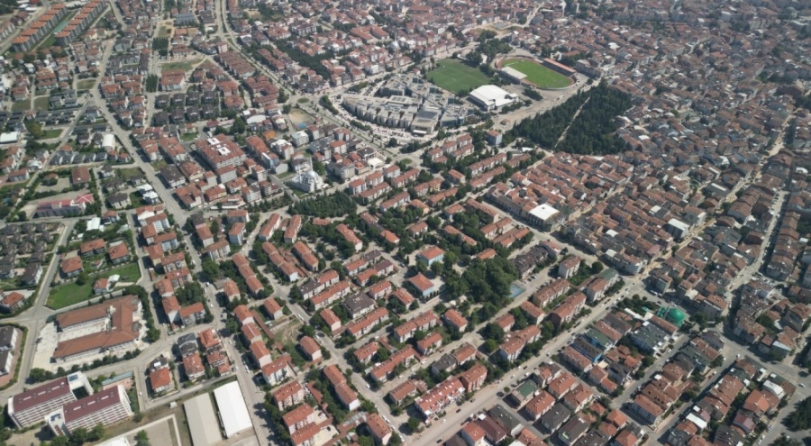 Bursa İnegöl'de binaların kimliği oluşturuluyor