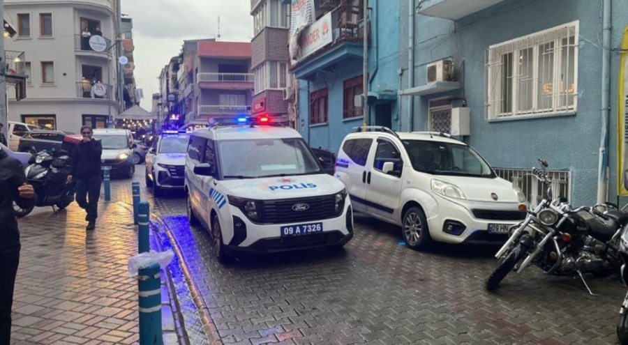 Kavgayı ayırmak isterken kabusu yaşadı!