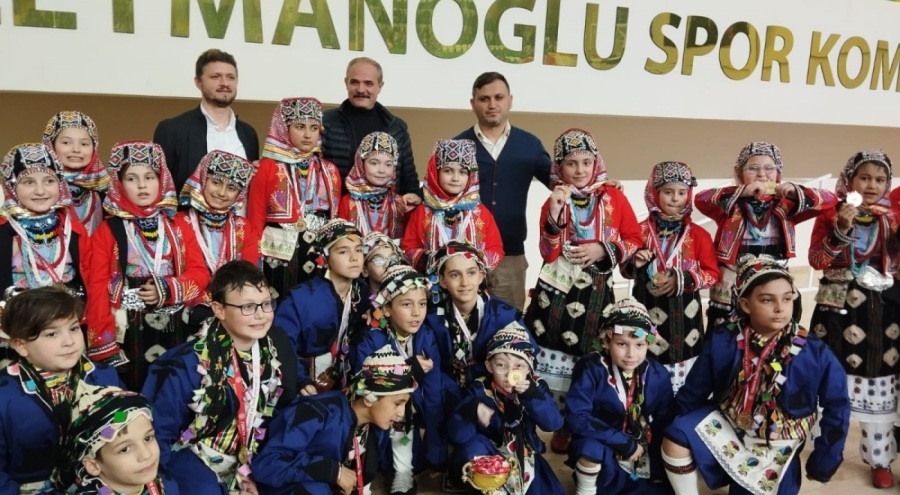 Minik folklorcular, Bursa birincisi oldu